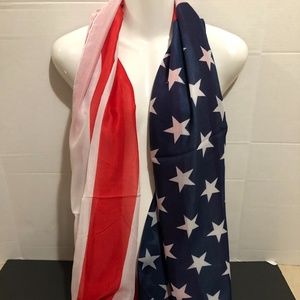 Women’s Americana Flag Scarf